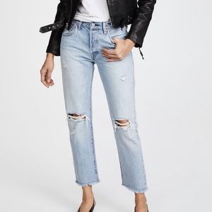 Levi’s 501 Crop Jeans in Crazy Cool